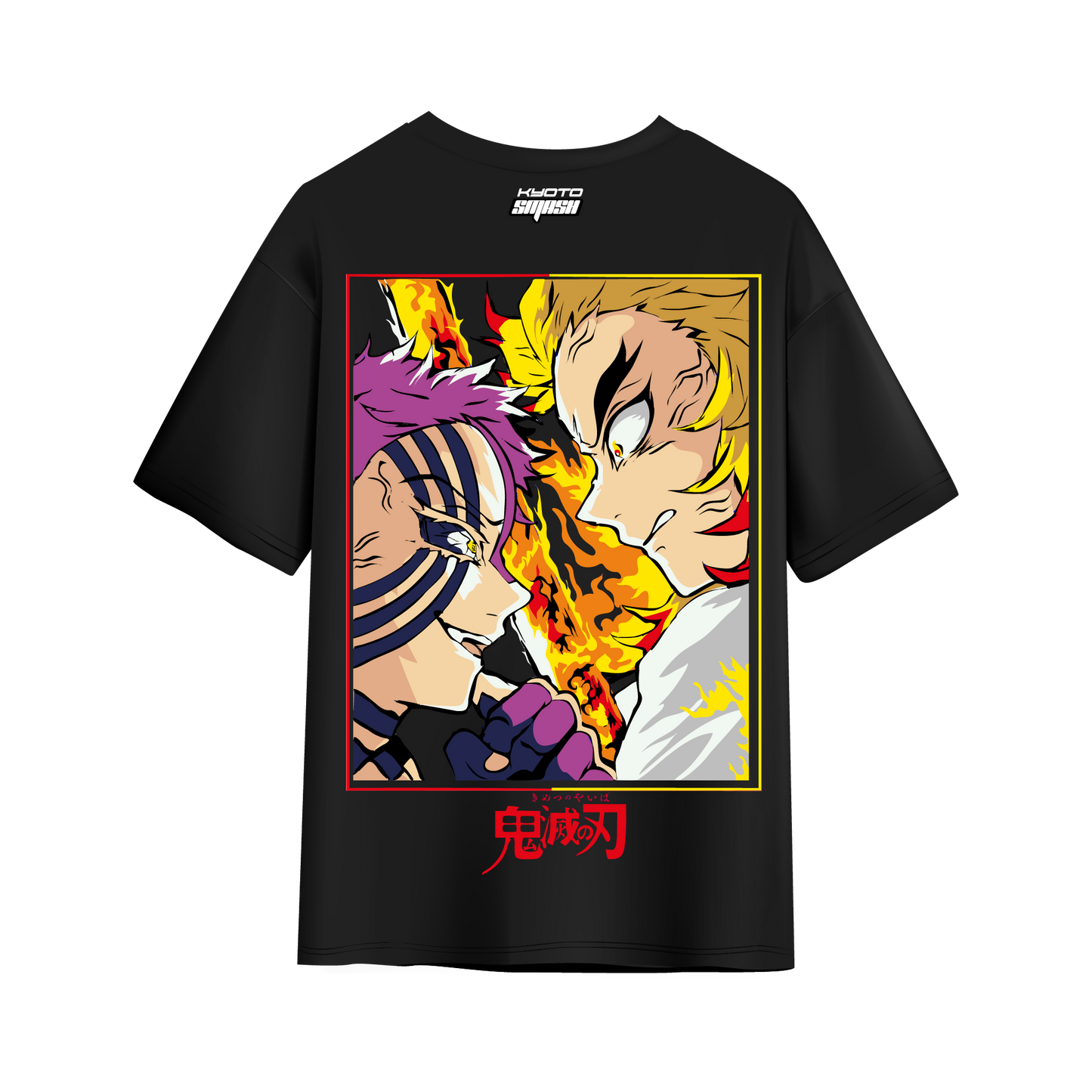 Intense Akaza vs. Rengoku Epic Showdown Tee