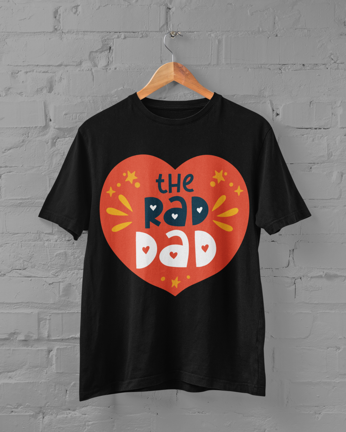 The Rad Dad - Fun & Stylish Father's Day T-Shirt