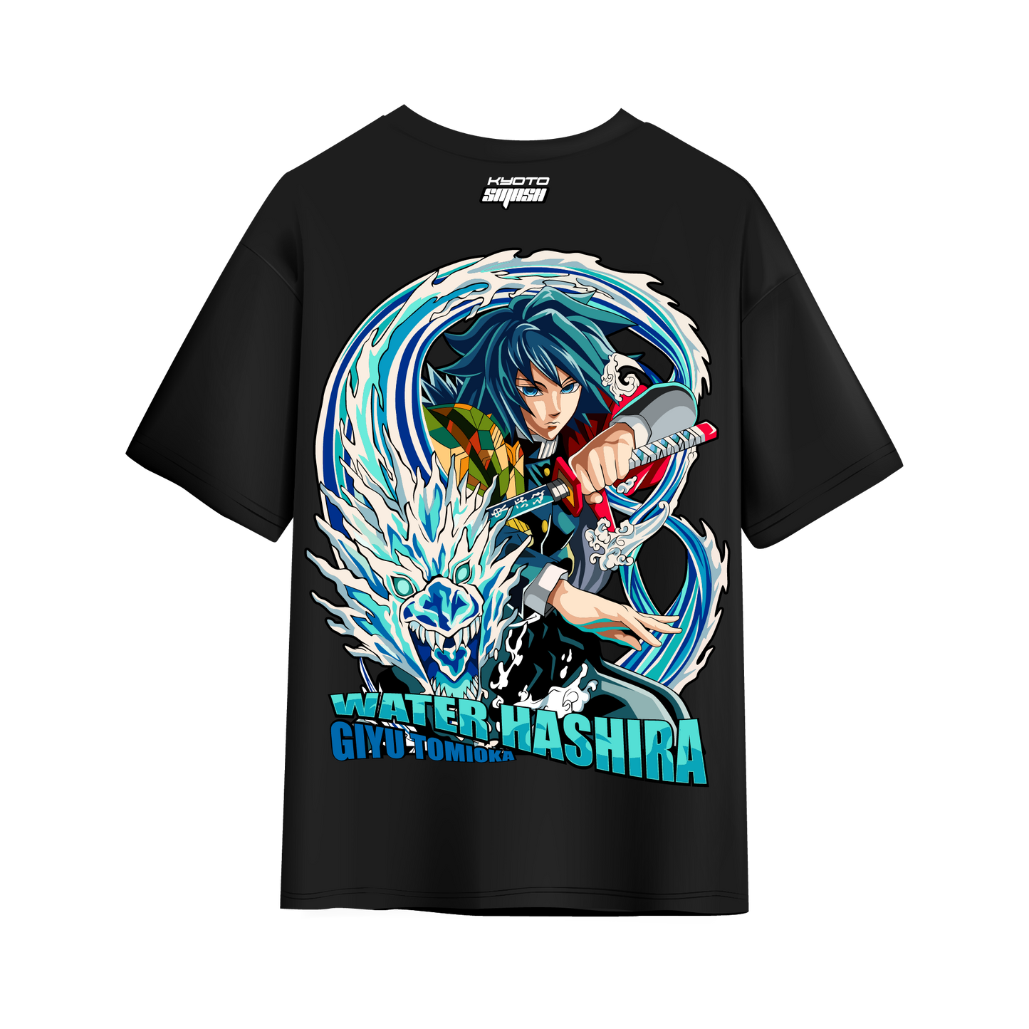 Fierce Giyu Tomioka Water Hashira Master Tee