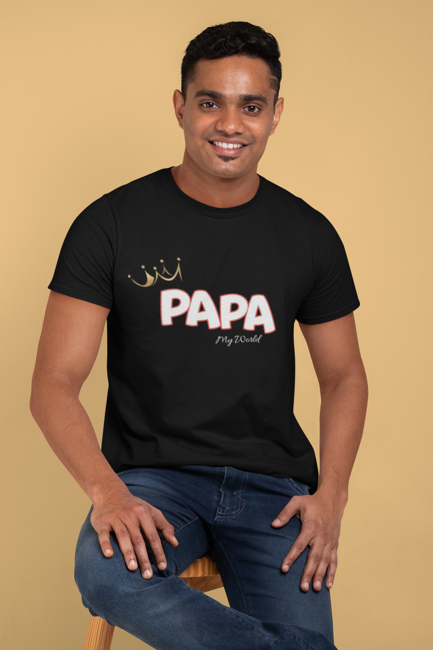 "PAPA My World" Kids Tribute T-Shirt – Father’s Day Special