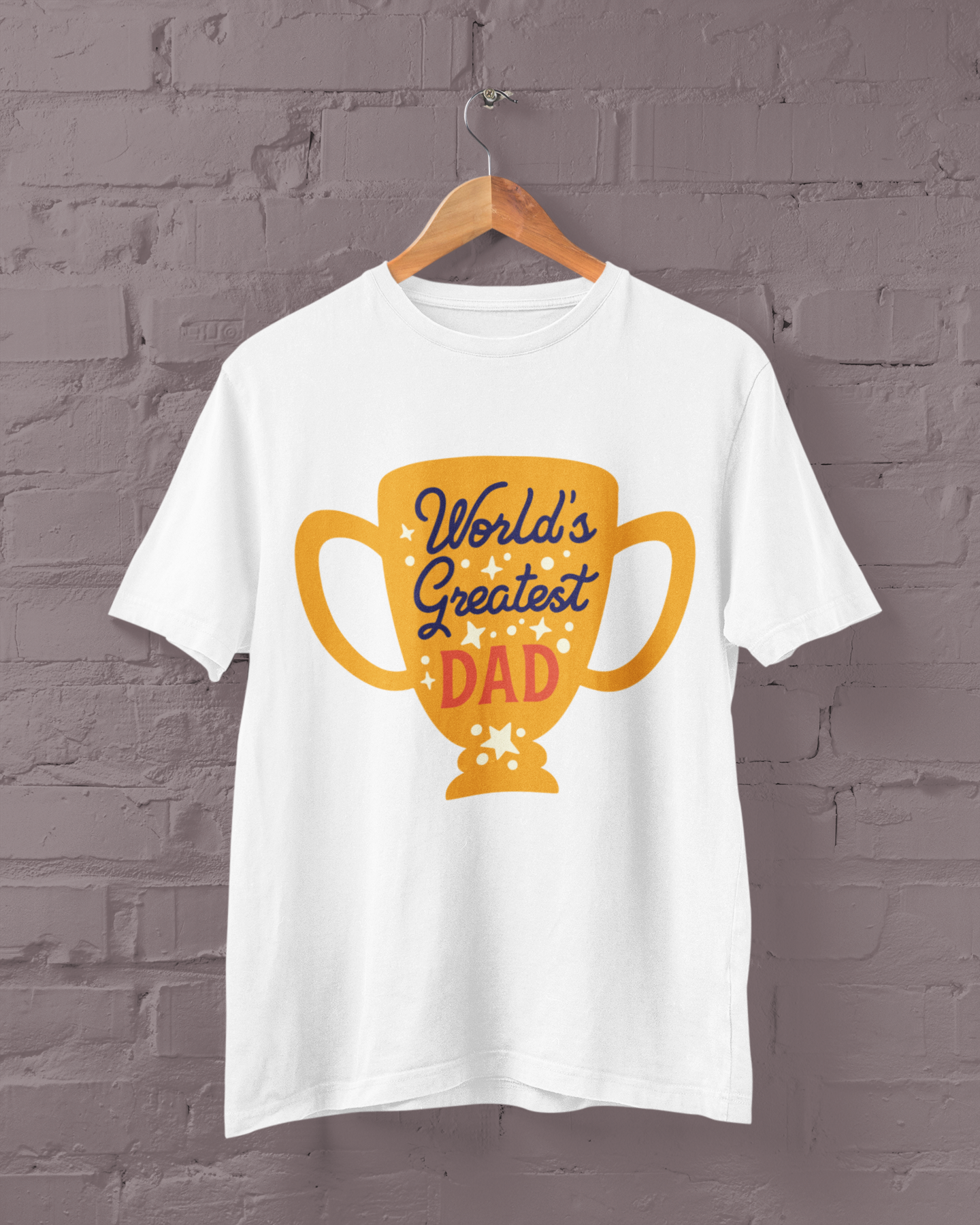 World's Greatest Dad Trophy Tee – Limited Edition Father’s Day Gift