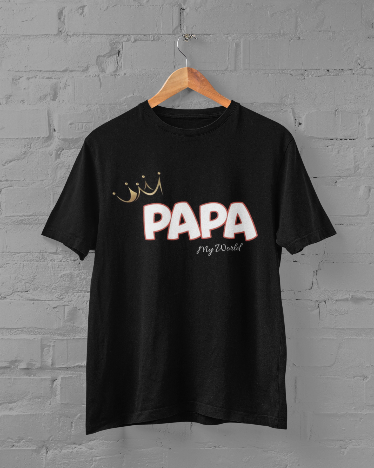 "PAPA My World" Kids Tribute T-Shirt – Father’s Day Special