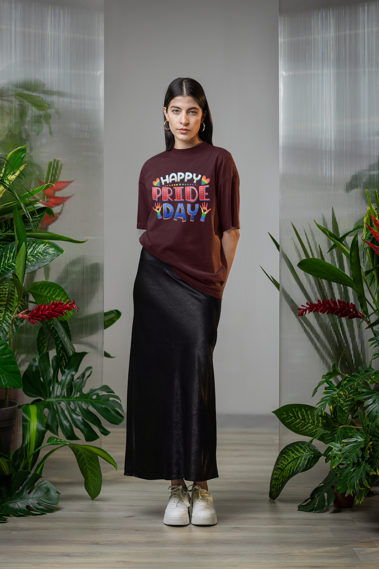 Happy Pride Day – Unisex Oversized T-Shirt (Pride Edition)